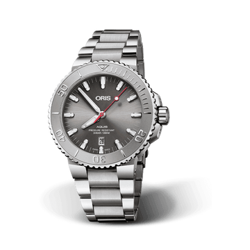 Oris Aquis Date Relief Herenhorloge staal 43,5mm