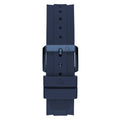 Gc Herenhorloge 44mm - Shape Y99004G5MF met blauwe siliconen horlogeband en zwarte gesp, Swiss Made design voor moderne stijl.