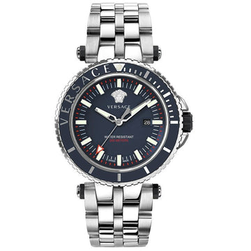 Versace V-Race Herenhorloge 20ATM Saffier 46mm VEAK00418