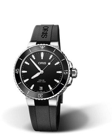 Oris Aquis Date Black Dial Dameshorloge 36,5mm