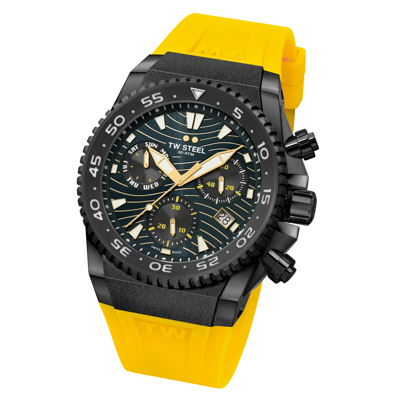 TW Steel ACE414 ACE swiss made Diver Herenhorloge 30 ATM 44mm