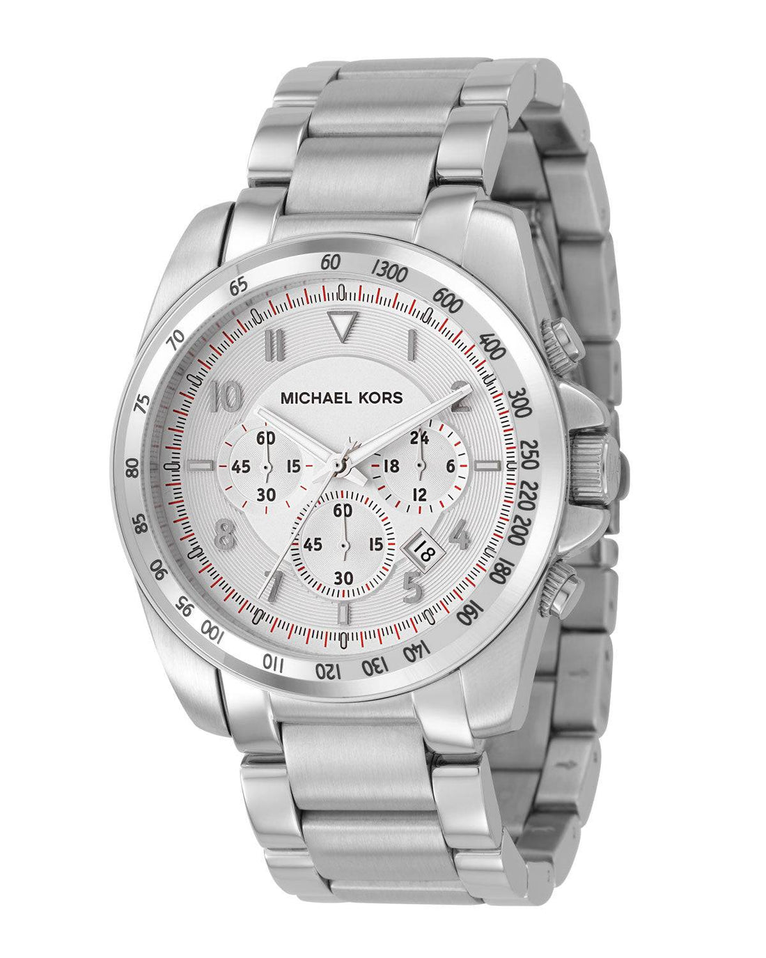 Michael Kors MK8131 Herenhorloge Zilverkleurig RVS 46-52mm