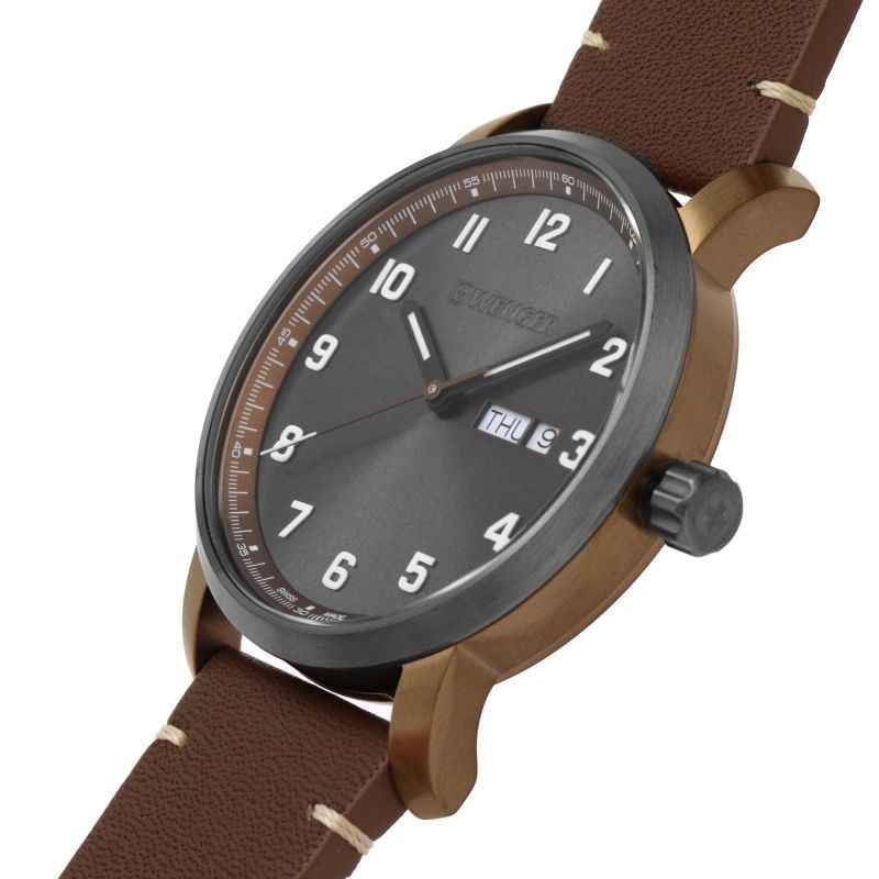 Wenger Swiss Made 01.1541.122  Attitude Herenhorloge 42mm