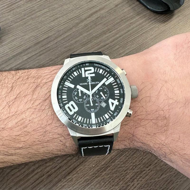 Marc Coblen MC50S2 Herenhorloge Chronograaf 50mm - horlogeoutlet.nl