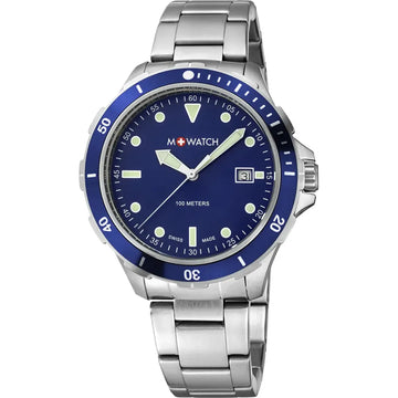 M Watch by Mondaine Aqua Steel Herenhorloge 42mm