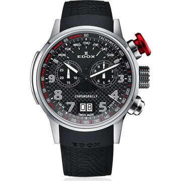 Edox Chronorally 38001-TIN-NRO3 Titanium Herenhorloge 48mm