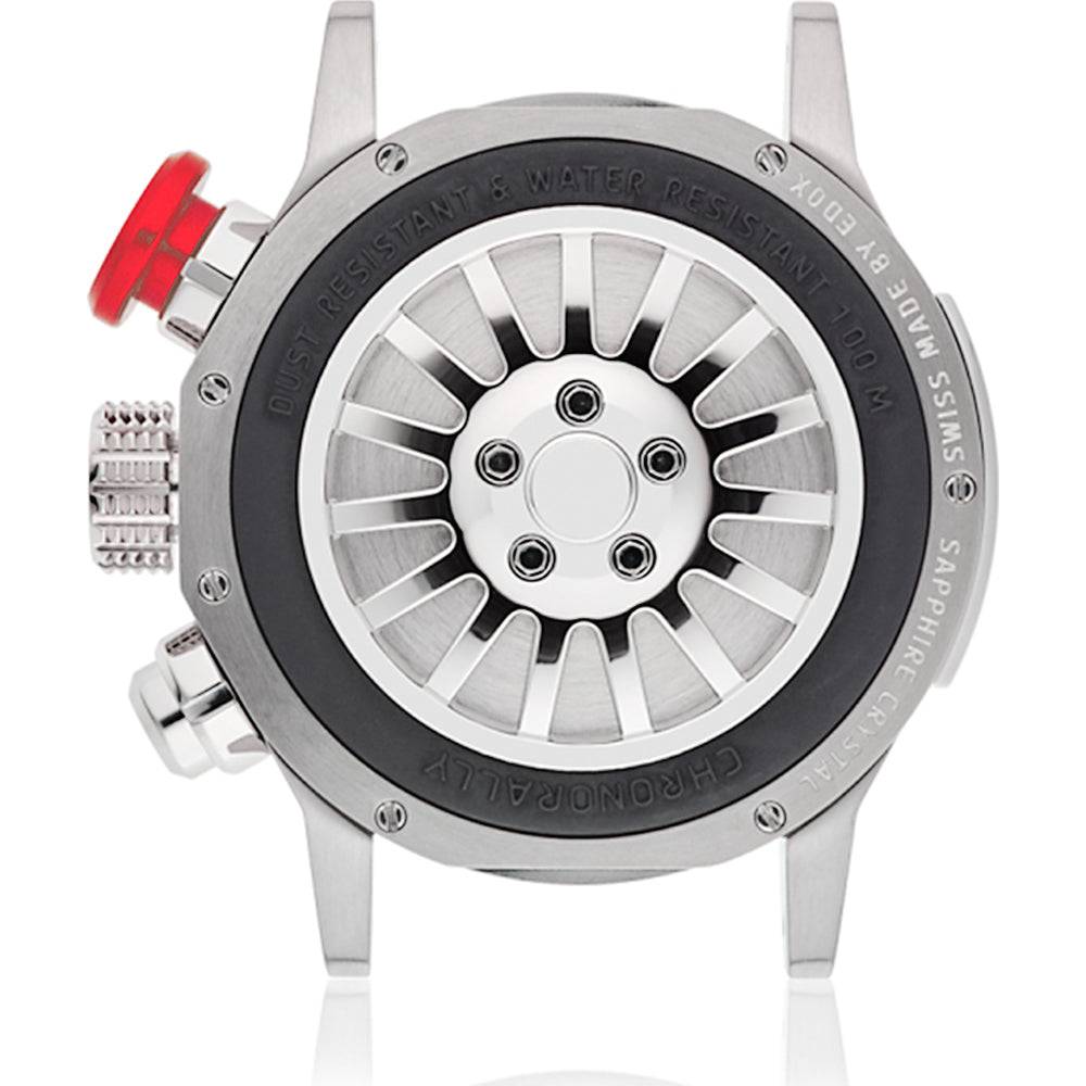 Edox Chronorally 38001-TIN-NRO3 Titanium Herenhorloge 48mm