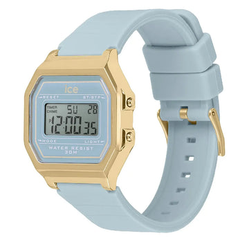 Ice-Watch Digitale Retro Kinderhorloge Lichtblauw