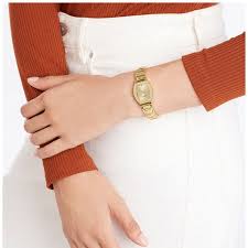 M Watch van Mondaine Goudkleurig Dameshorloge 22mm