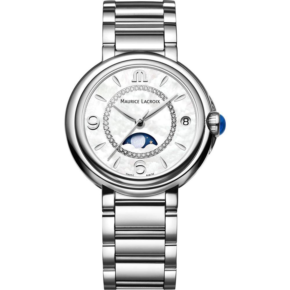 Maurice Lacroix Fiaba FA1084-SS002-170-1 Fiaba Moonphase Horloge 32mm