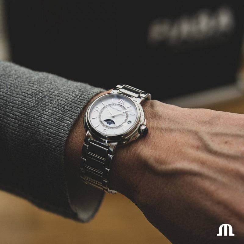 Maurice Lacroix Fiaba FA1084-SS002-170-1 Fiaba Moonphase Horloge 32mm