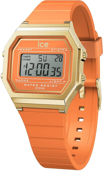 ICE WATCH digitale retro Kinderhorloge Apricot Crush