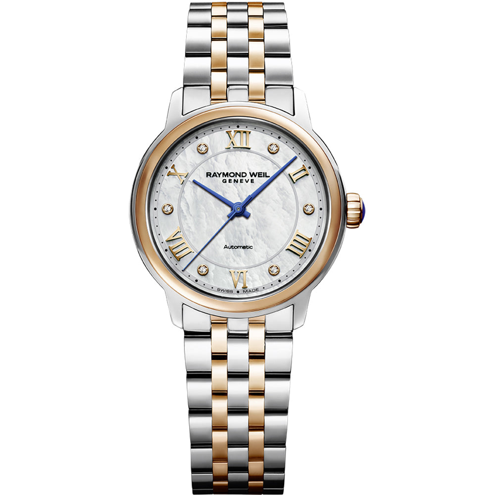Raymond Weil Maestro Swiss Automatic Diamonds Dameshorloge 31mm