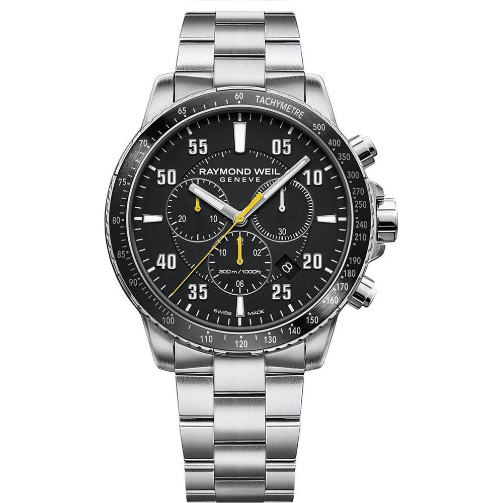 Raymond Weil Tango 8570-ST2-05207 Chronograaf Heren Duikhorloge 30ATM 43mm