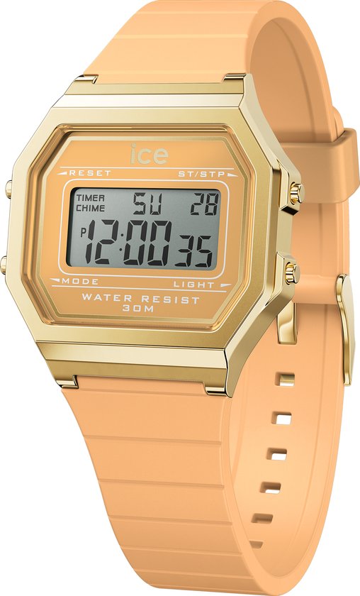 Ice Watch ICE Digit Retro kinderhorloge - Peach