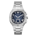 Guess Watches GW0572G1 Headline Herenhorloge 42mm met blauwe ombré wijzerplaat en roestvrijstalen band, stijlvol en modern design.