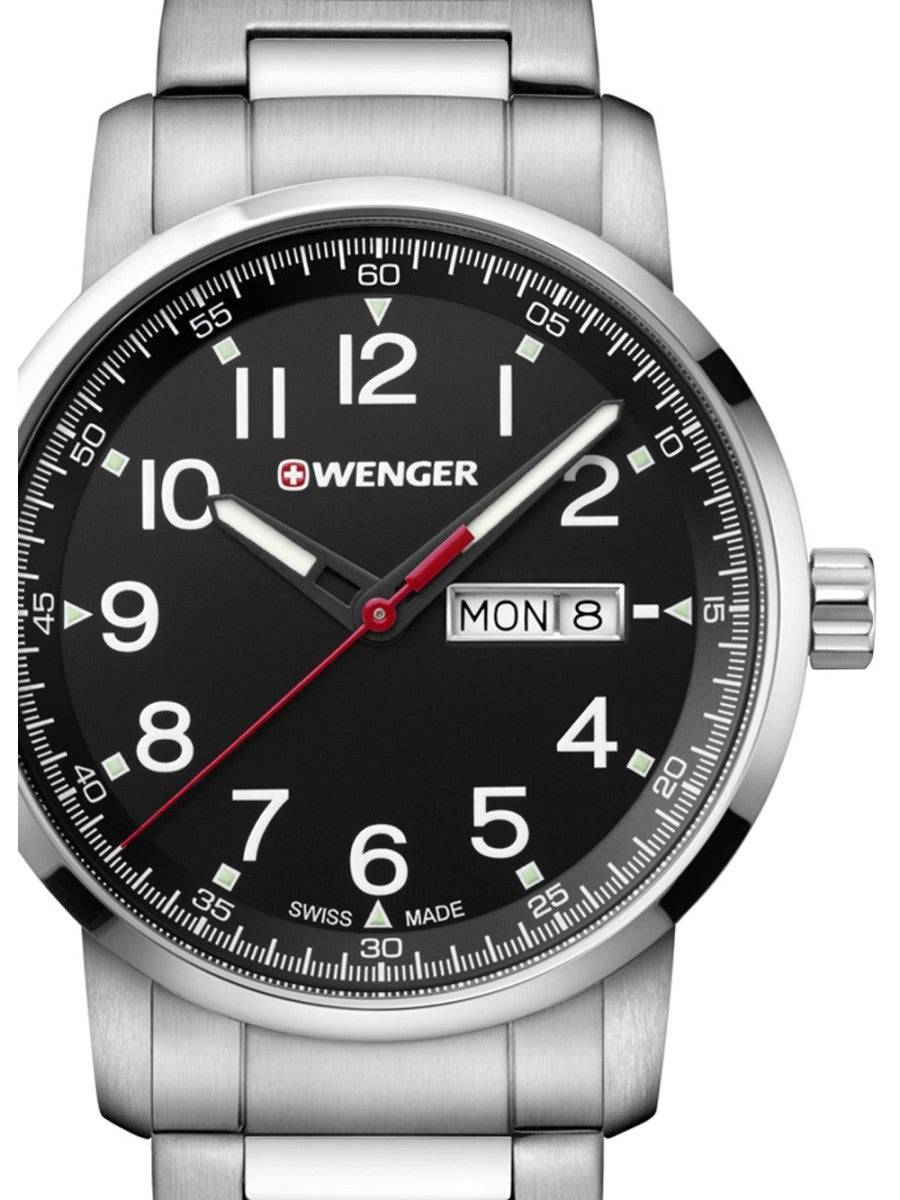 Wenger Swiss Made 01.1541.107 Attitude Herenhorloge 42mm